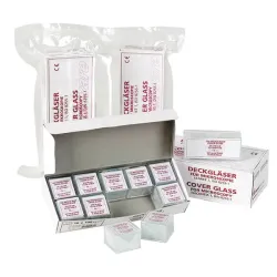 Mediware ECO afdekglazen 18 x 18 mm